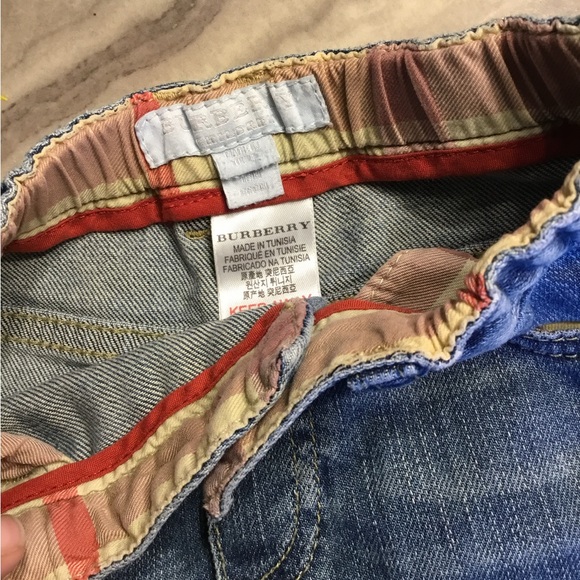 Baby Boy Burberry Jeans 100% Authentic 18 Months - Picture 2 of 4